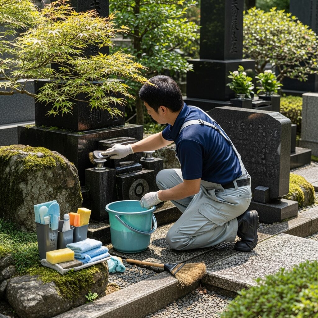 神戸の便利屋-お墓掃除と草むしり