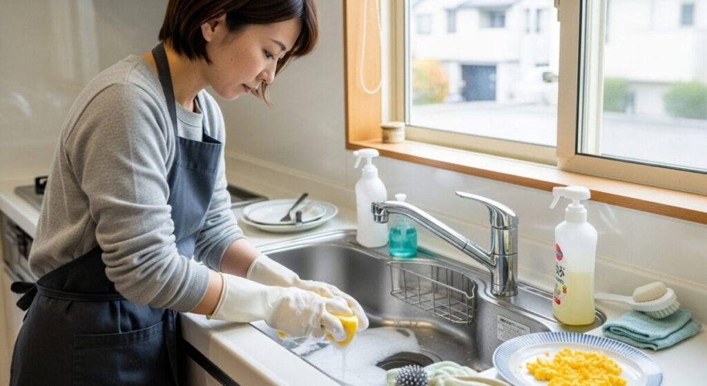 キッチン・浴室・トイレ別｜酸性/中性/アルカリ性洗剤の用途ガイド