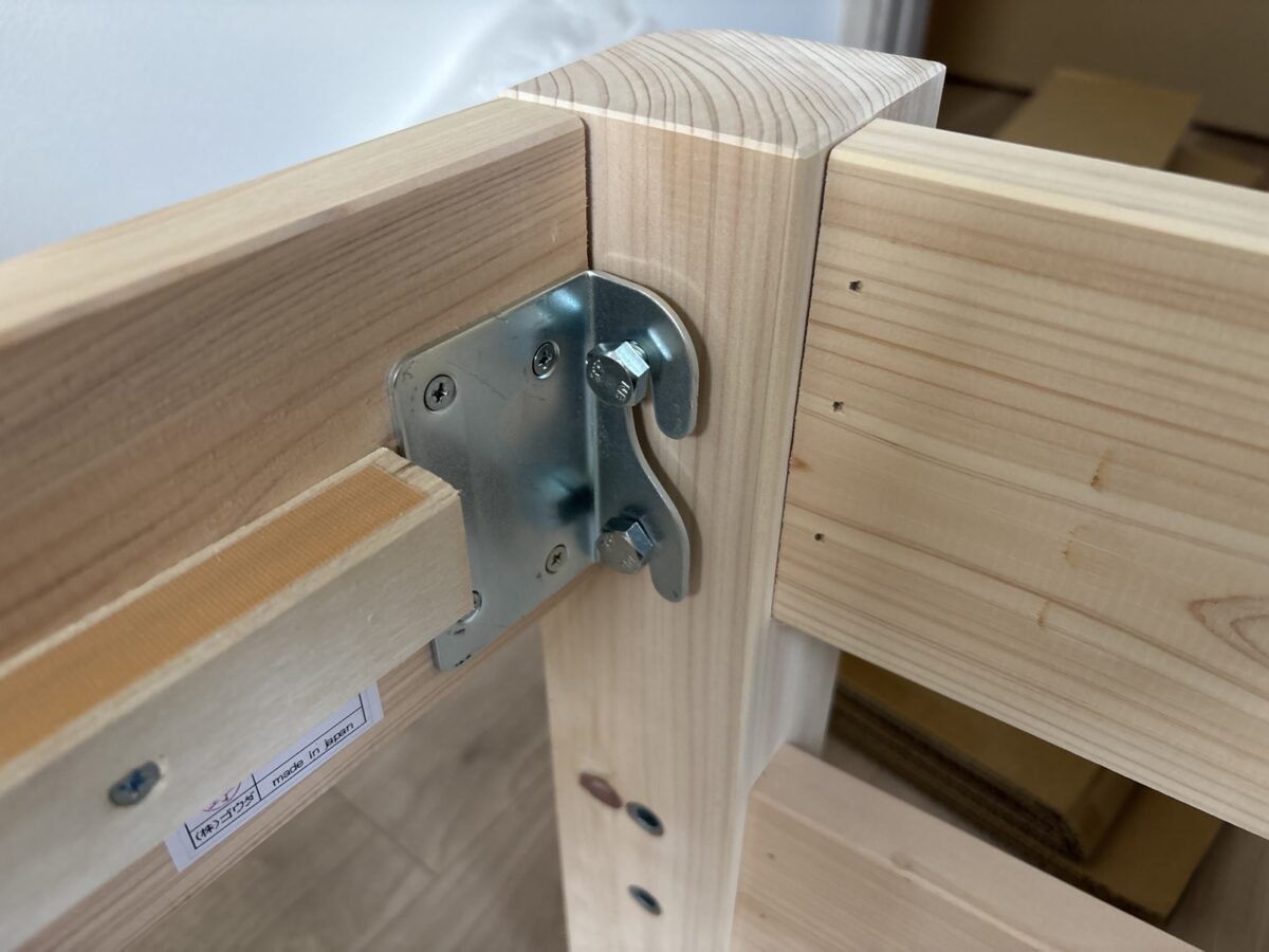 日本製ひのき 頑丈すのこベッド 通常すのこタイプ