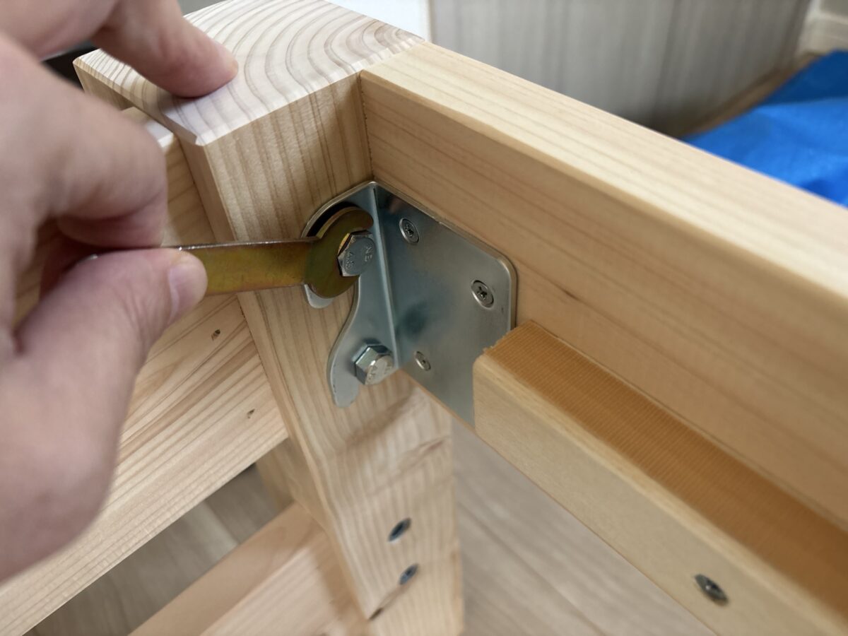 日本製ひのき 頑丈すのこベッド 通常すのこタイプ