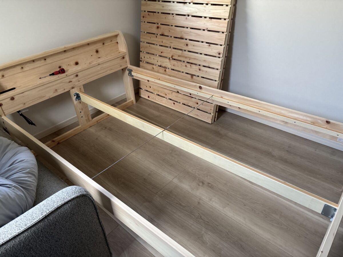 日本製ひのき 頑丈すのこベッド 通常すのこタイプ