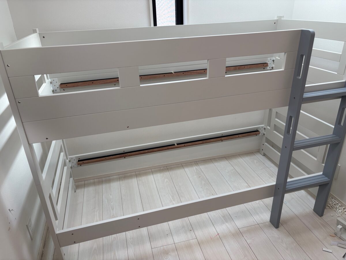 RASIK コンパクト 2段ベッド 『Withle ウィズレ』 | 組立てのご依頼を頂きました