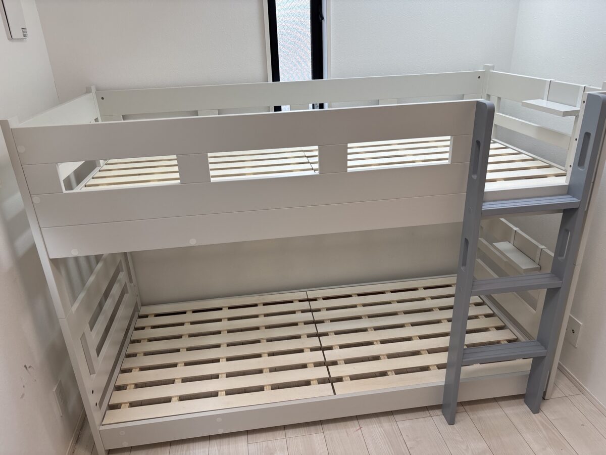 RASIK コンパクト 2段ベッド 『Withle ウィズレ』 | 組立てのご依頼を頂きました