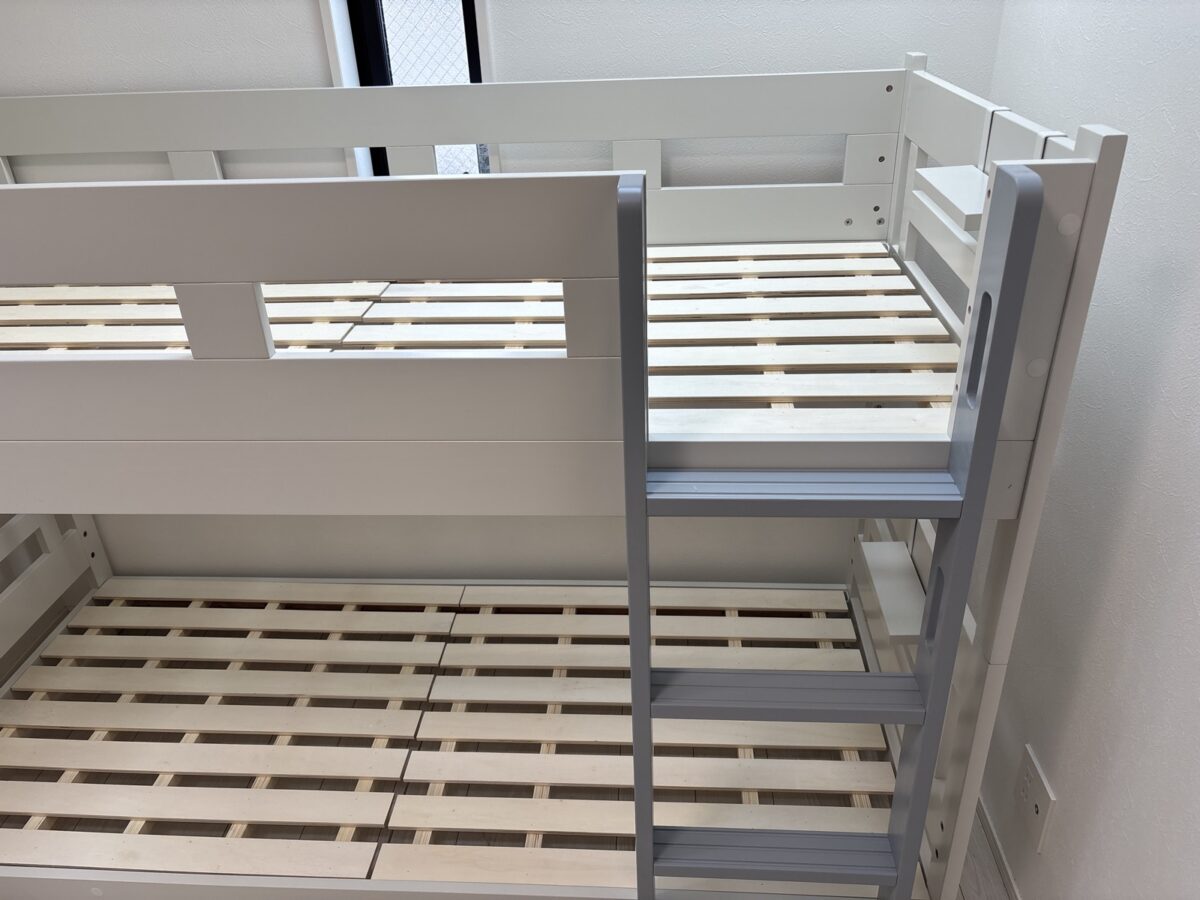 RASIK コンパクト 2段ベッド 『Withle ウィズレ』 | 組立てのご依頼を頂きました